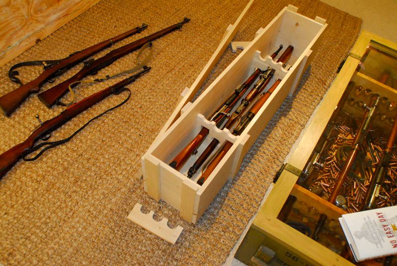 I built a rifle transport crate